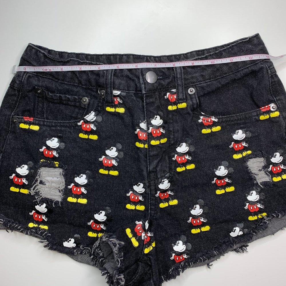 Disney Mickey Mouse Forever 21 High Waisted Shorts - Picture 8 of 8